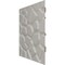Ekena Millwork 19 5/8in. W x 19 5/8in. H Dublin EnduraWall Decorative 3D Wall Panel Covers 2.67 Sq. Ft. WP20X20DUDVG - alternate 5